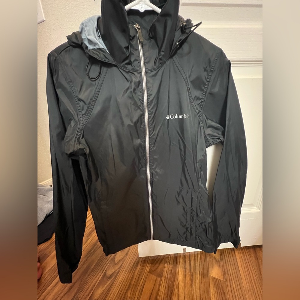 Columbia Black Rain Jacket Women’s